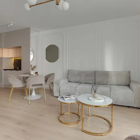Apartamento Doki Living - Foodhall & Parking By Downtown Gdansk