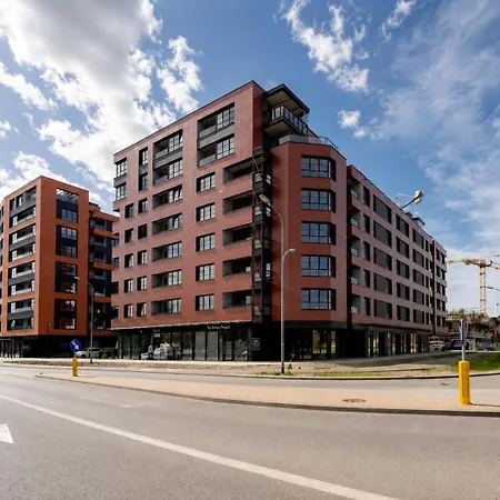 شقة فندقية Doki Living - Foodhall & Parking By Downtown غدانسك
